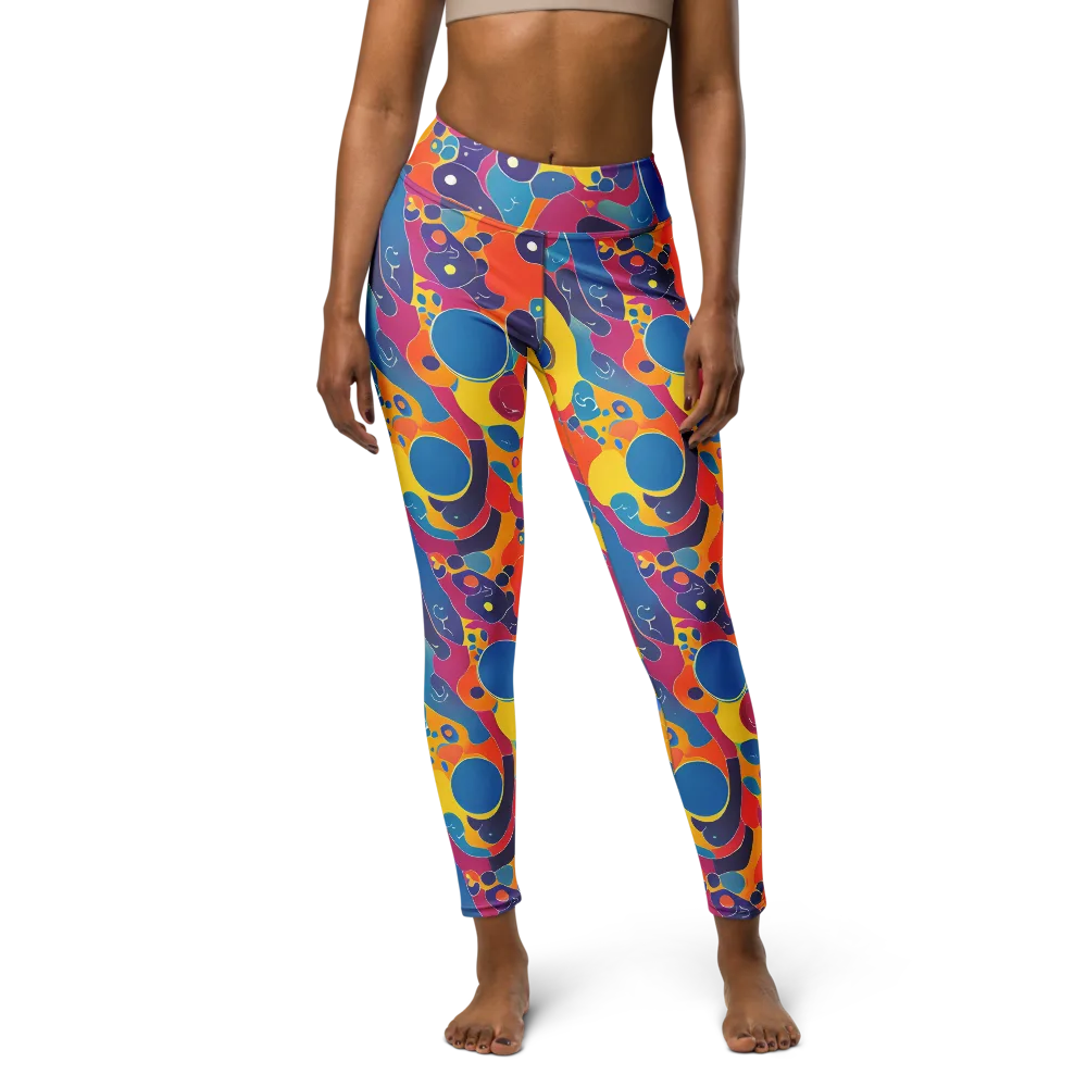 Pop Morphology on Yoga Leggings — Front