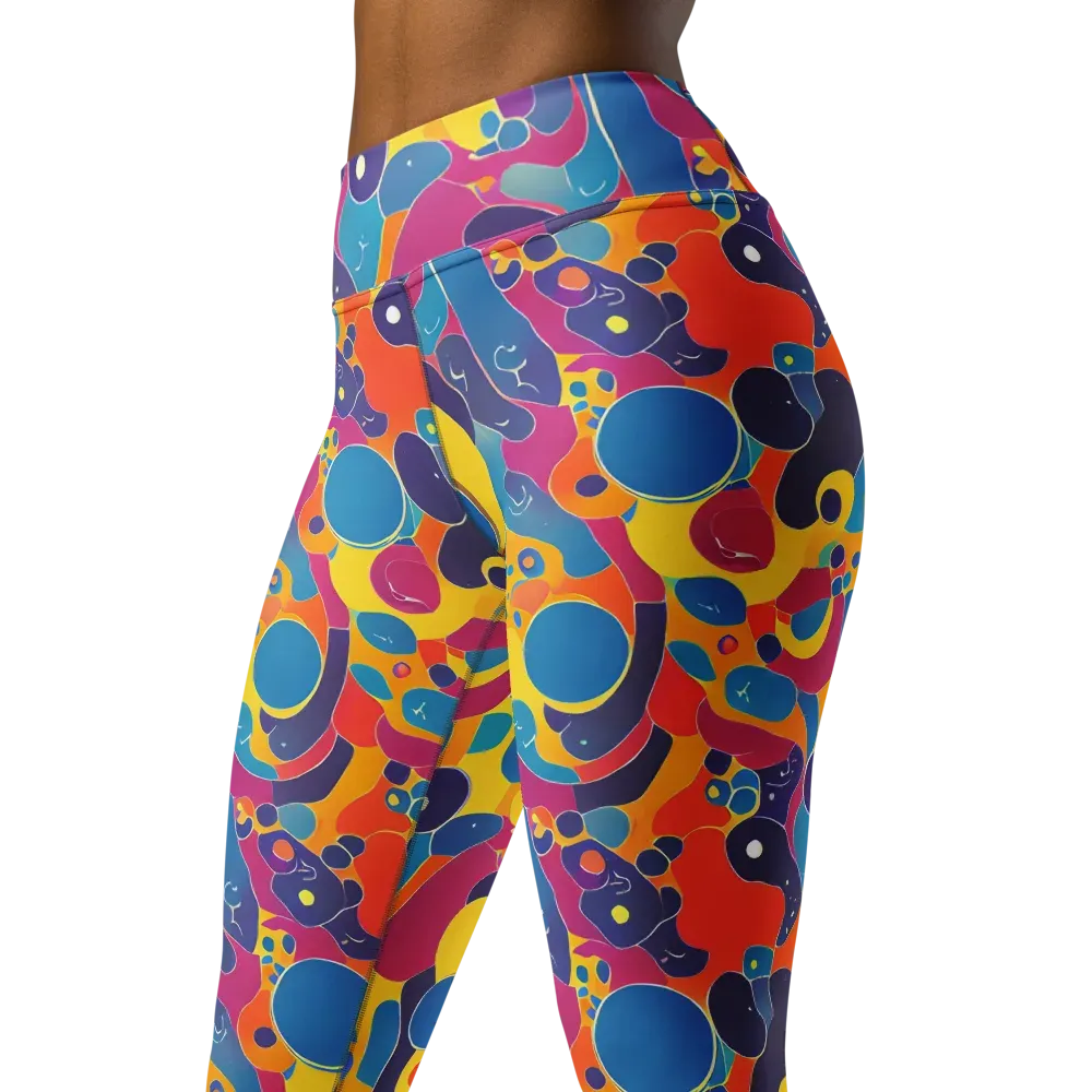 Pop Morphology on Yoga Leggings — Left Front