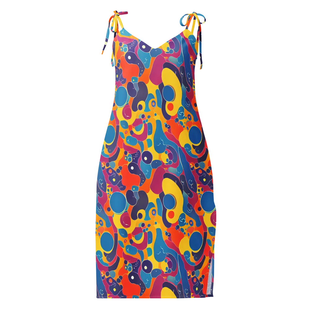 Pop Morphology on Slip Dress — Front