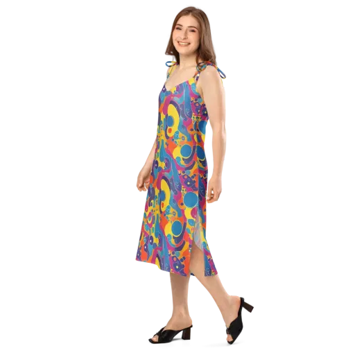 Pop Morphology on a Slip Dress