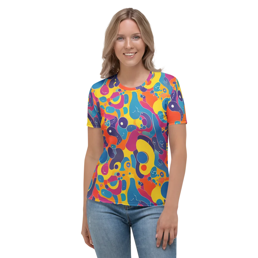 Pop Morphology on Women's Crew Neck T-Shirt — Front