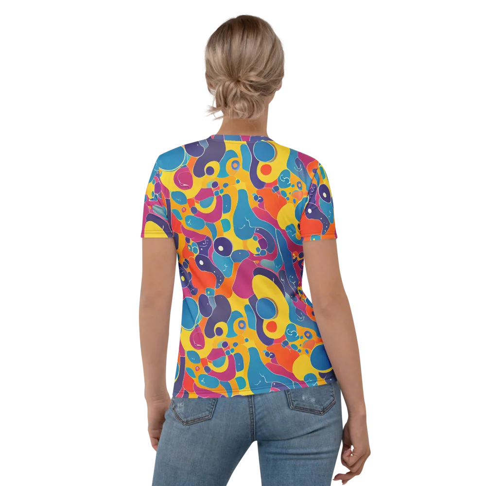 Pop Morphology on Women's Crew Neck T-Shirt — Back