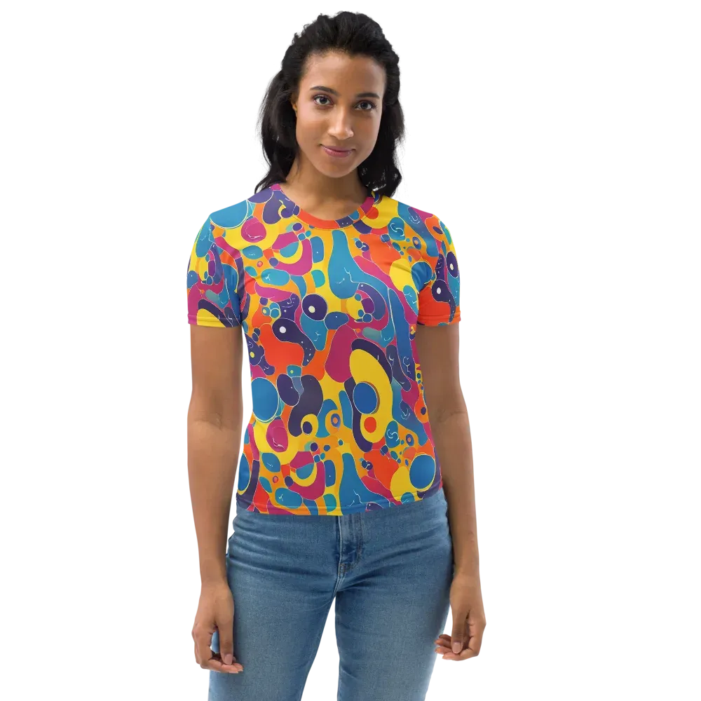 Pop Morphology on Women's Crew Neck T-Shirt — Front