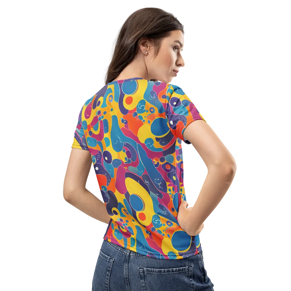 Pop Morphology on Women's Crew Neck T-Shirt — Back