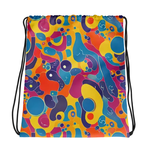 Pop Morphology on a Drawstring Bag