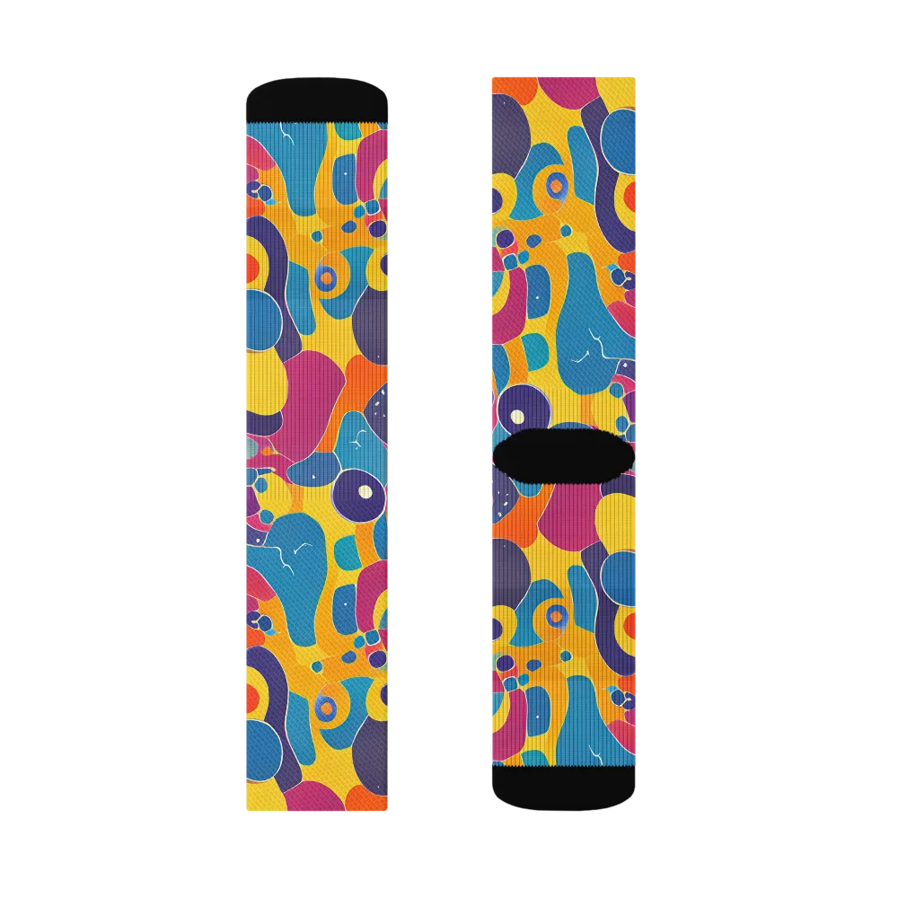 Pop Morphology on Socks — Left Sock