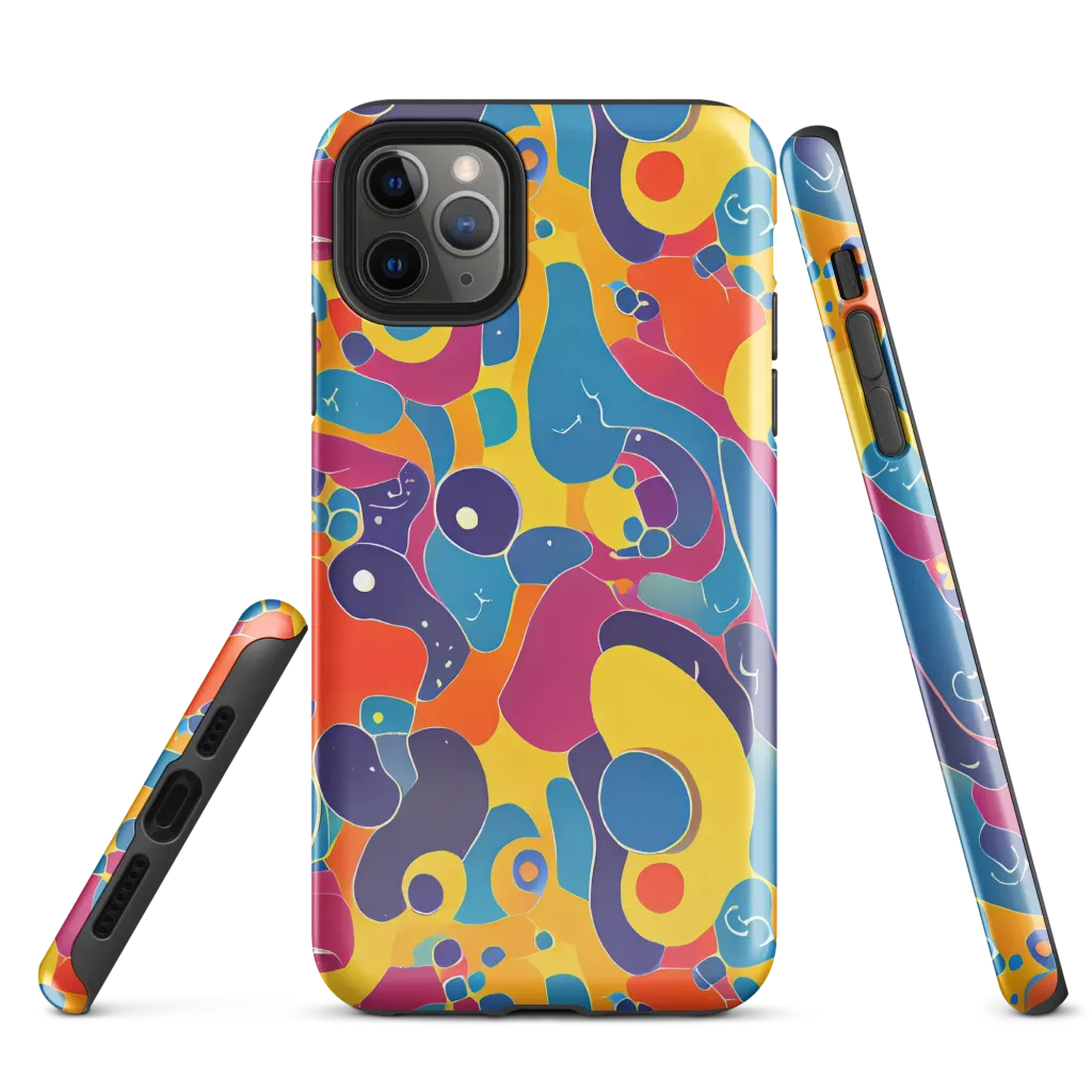 Pop Morphology on Tough Case for iPhone® — Front
