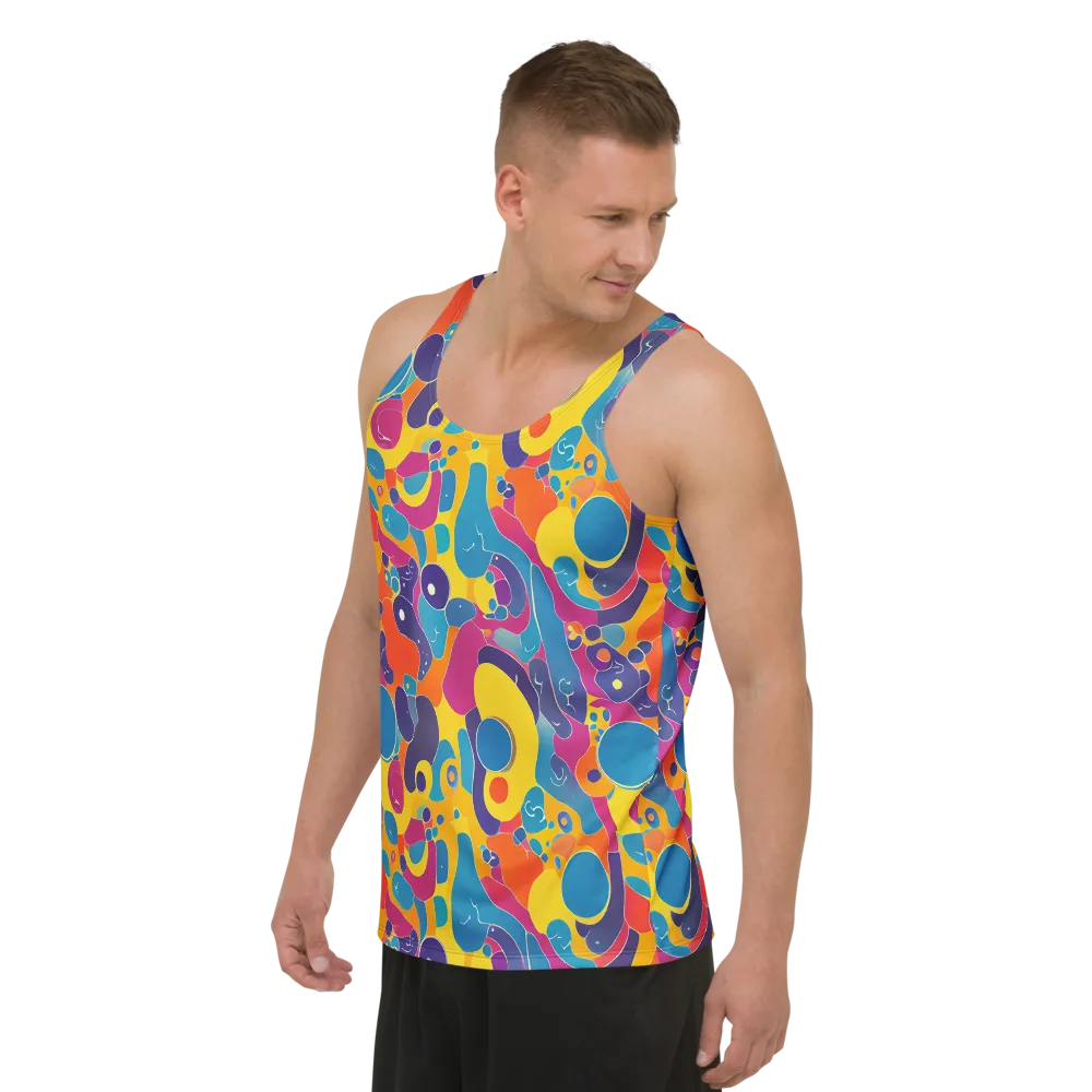 Pop Morphology on Men's Tank Top — Left Front