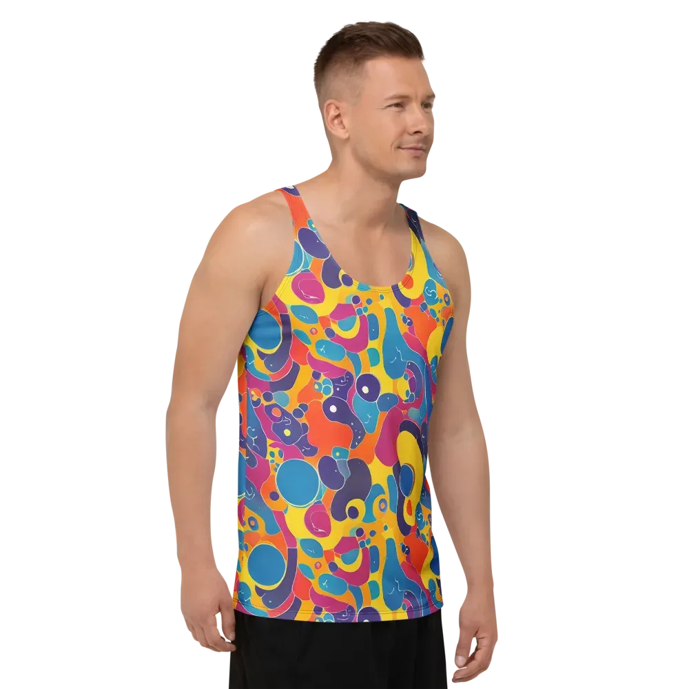 Pop Morphology on Men's Tank Top — Right Front