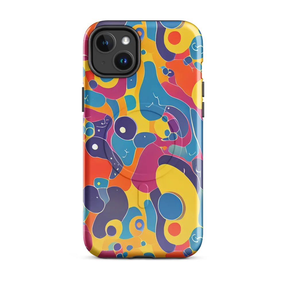 Pop Morphology on MagSafe Tough Case for iPhone® — Front