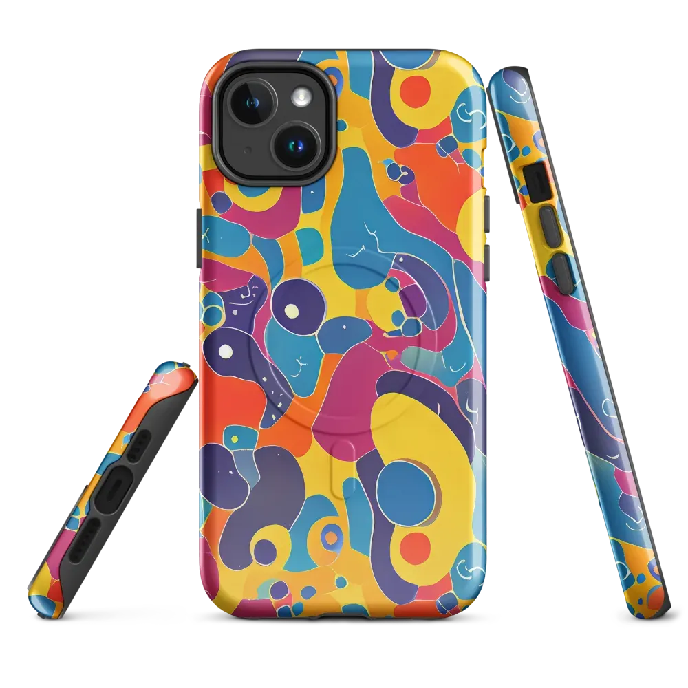 Pop Morphology on MagSafe Tough Case for iPhone® — Front