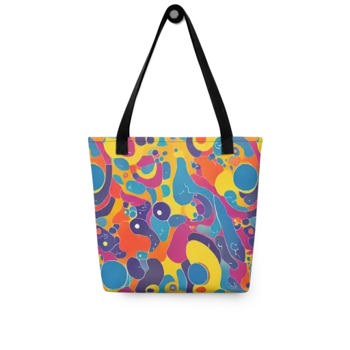 Pop Morphology on a Tote Bag