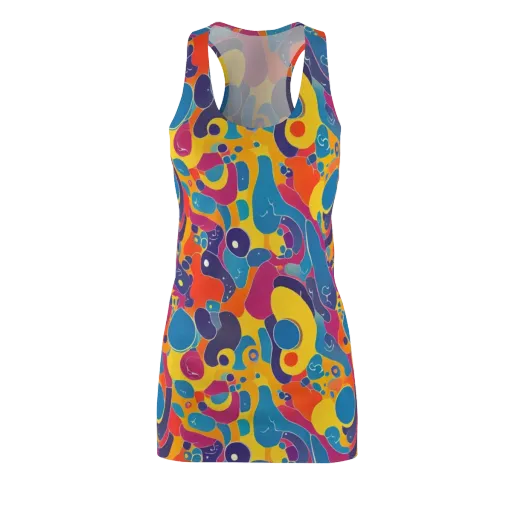 Pop Morphology on a Racerback Dress