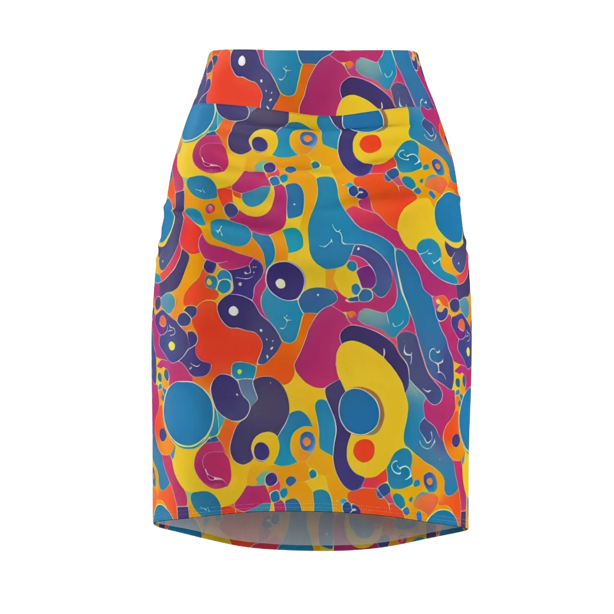 Pop Morphology on Pencil Skirt — Front