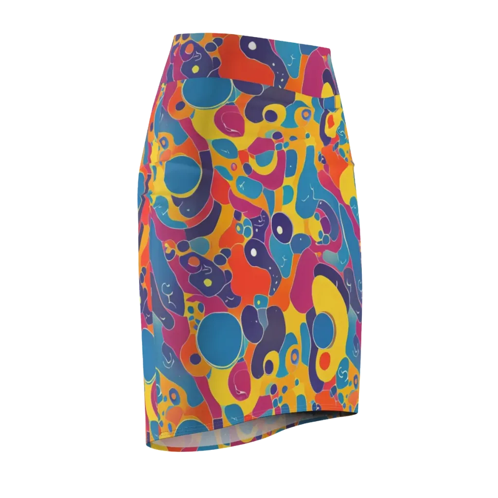 Pop Morphology on Pencil Skirt — Front Side