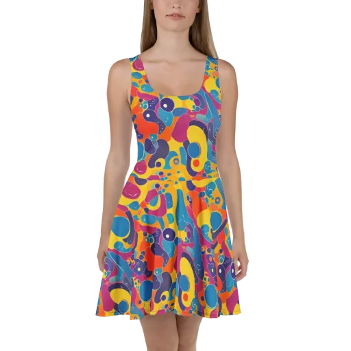 Pop Morphology on a Skater Dress