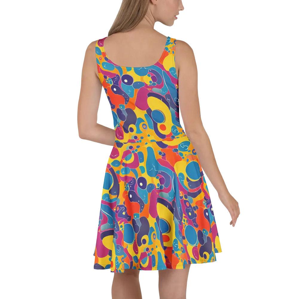 Pop Morphology on Skater Dress — Back