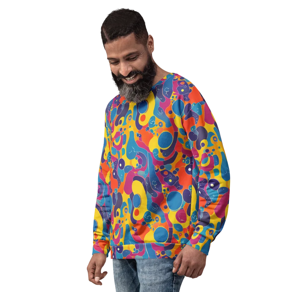 Pop Morphology on Sweatshirt — Left Front