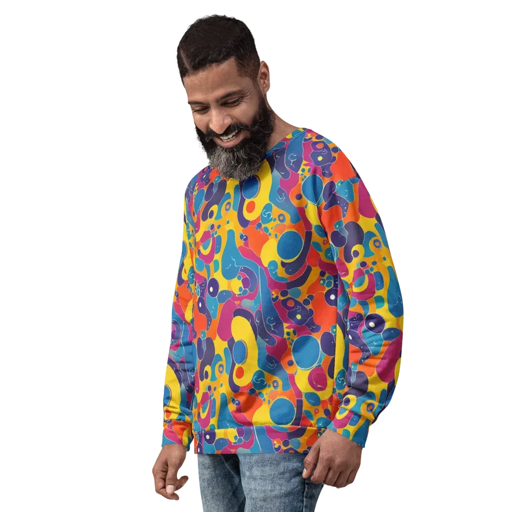 Pop Morphology on Sweatshirt — Left Front