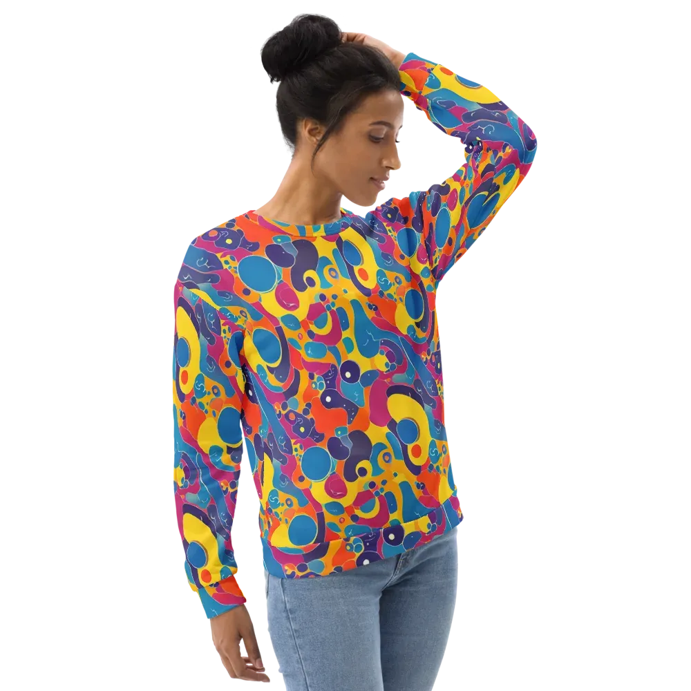 Pop Morphology on Sweatshirt — Right Front