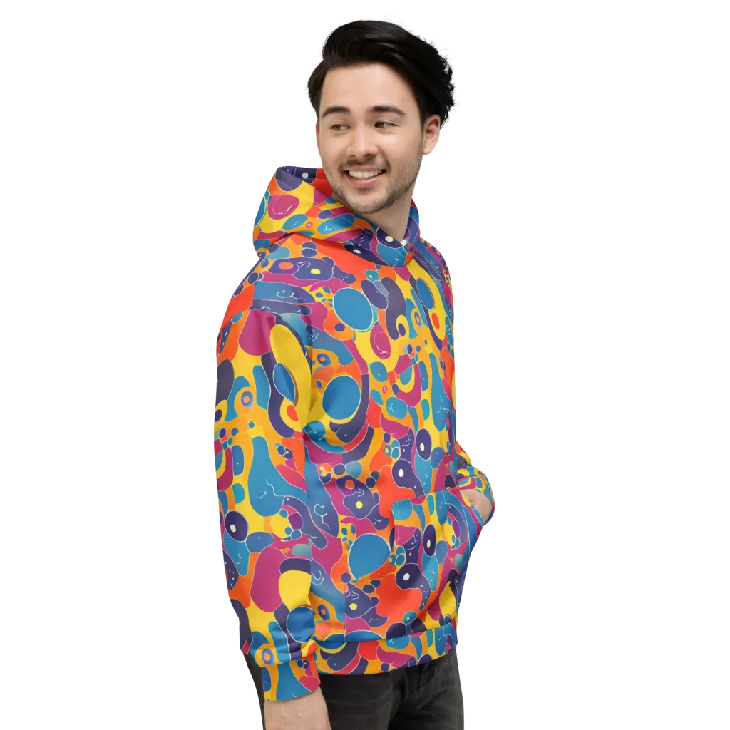 Pop Morphology on Hoodie — Right