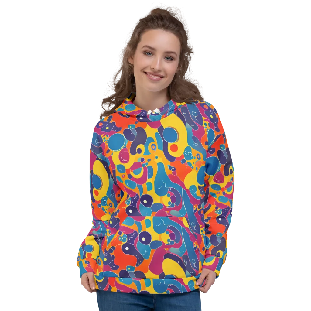 Pop Morphology on Hoodie — Front