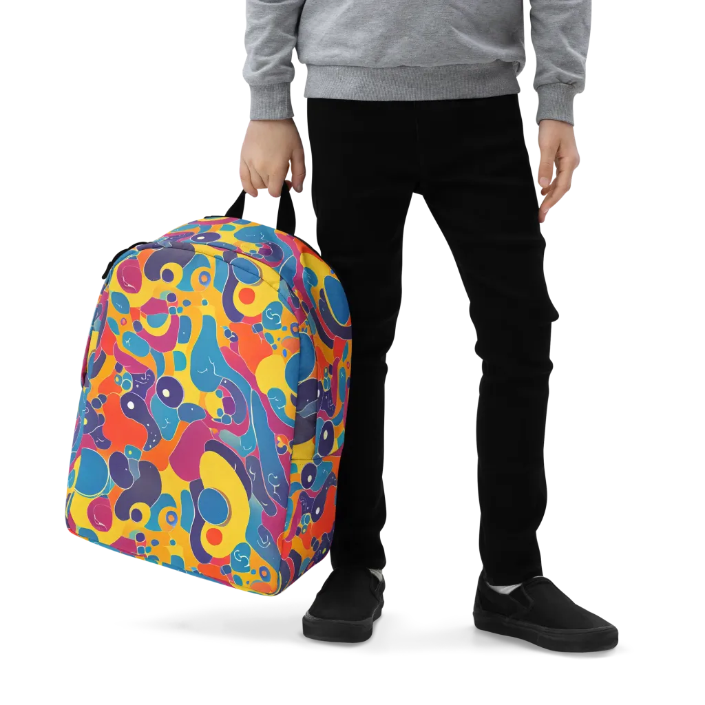 Pop Morphology on Minimalist Backpack — Zoomed-in