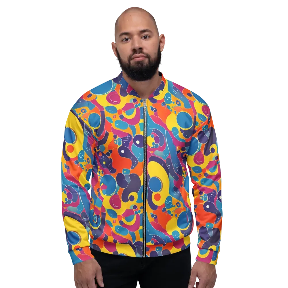 Pop Morphology on Bomber Jacket — Front