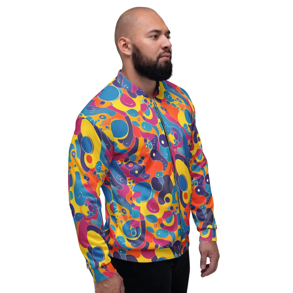 Pop Morphology on Bomber Jacket — Right