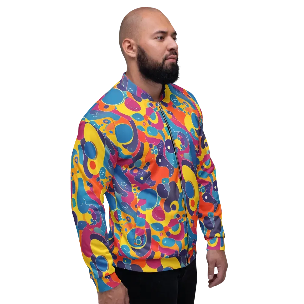 Pop Morphology on Bomber Jacket — Right