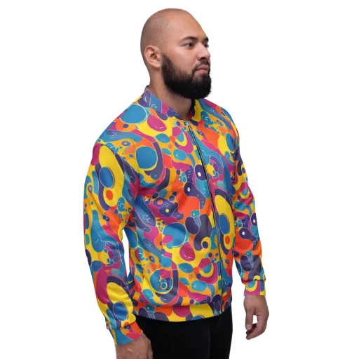Pop Morphology on a Bomber Jacket