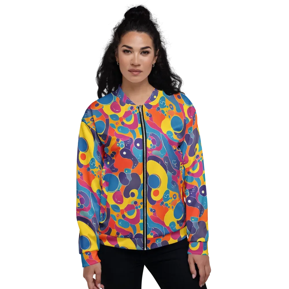 Pop Morphology on Bomber Jacket — Front
