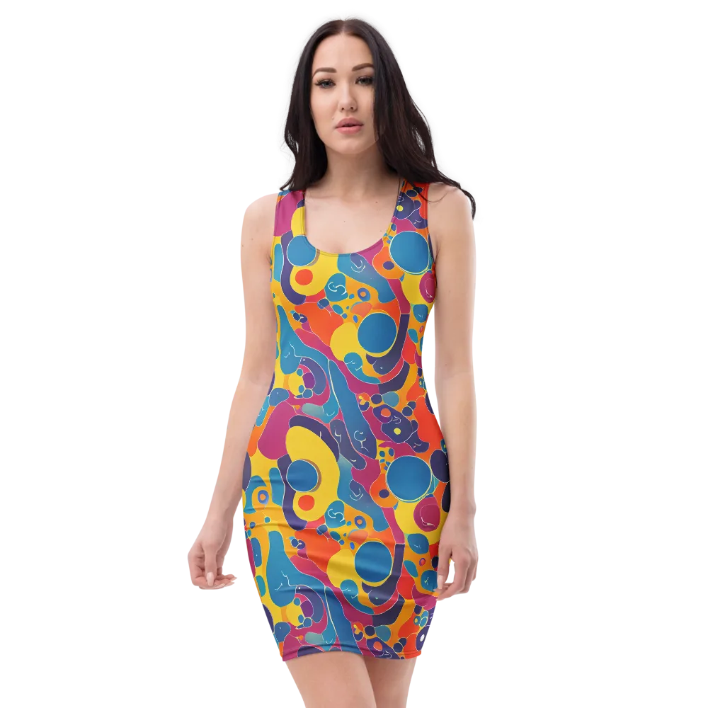 Pop Morphology on Bodycon Dress — Front