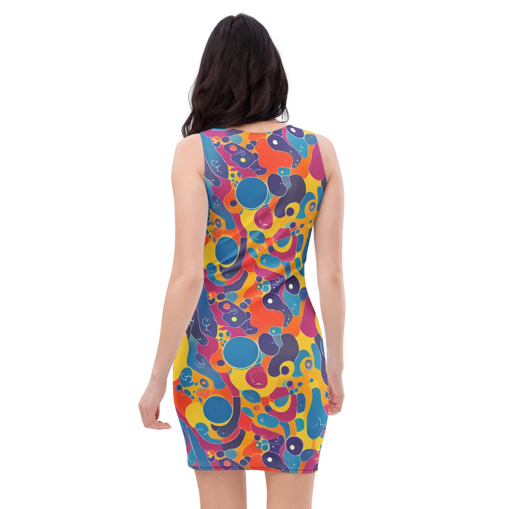 Pop Morphology on Bodycon Dress — Back