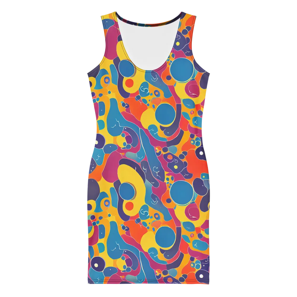 Pop Morphology on Bodycon Dress — Front