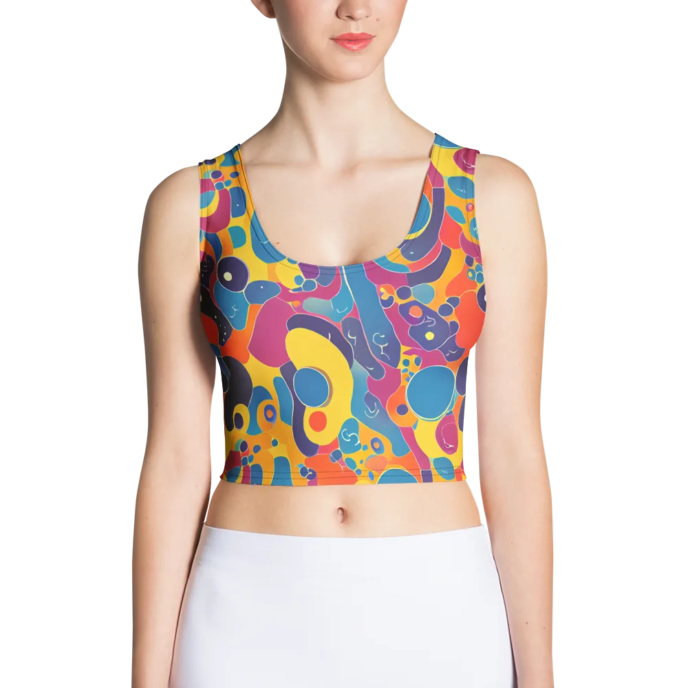 Pop Morphology on Crop Top — Front