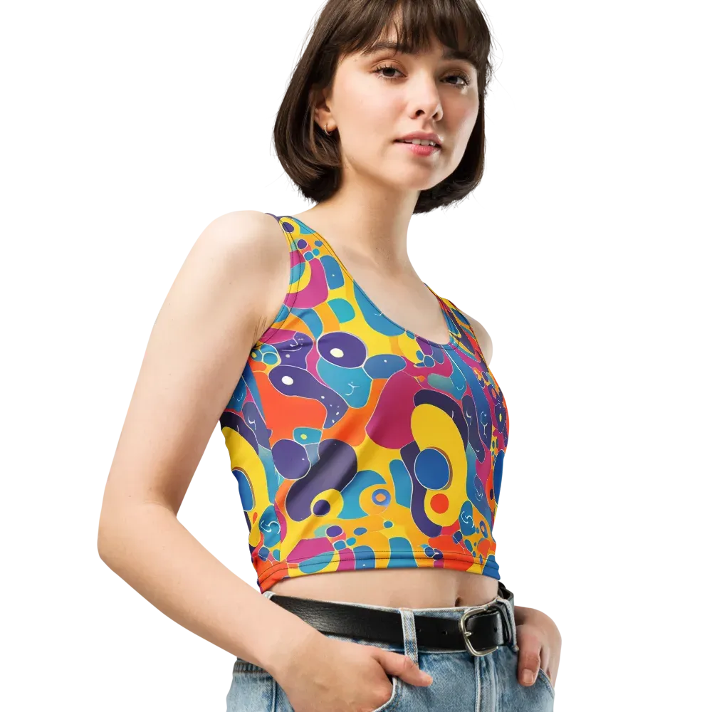 Pop Morphology on Crop Top — Right Front