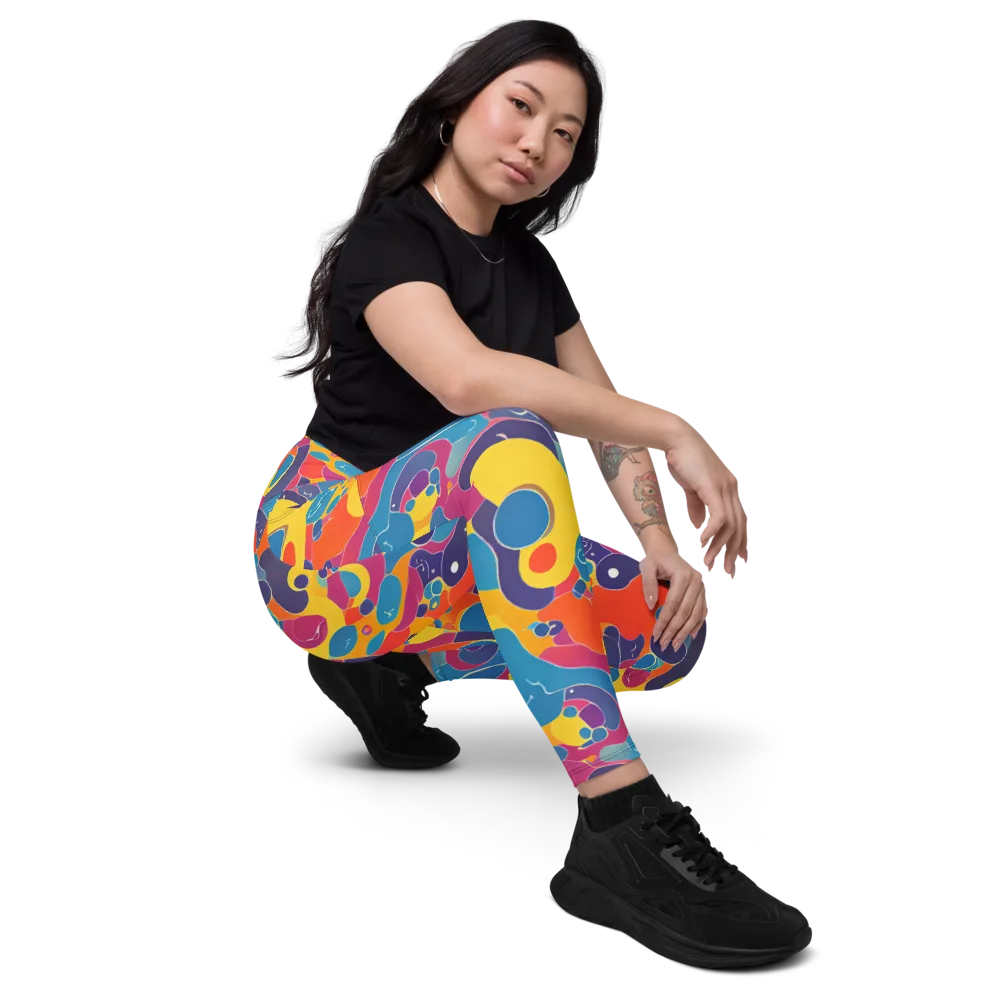 Pop Morphology on Leggings with Pockets — Right Front
