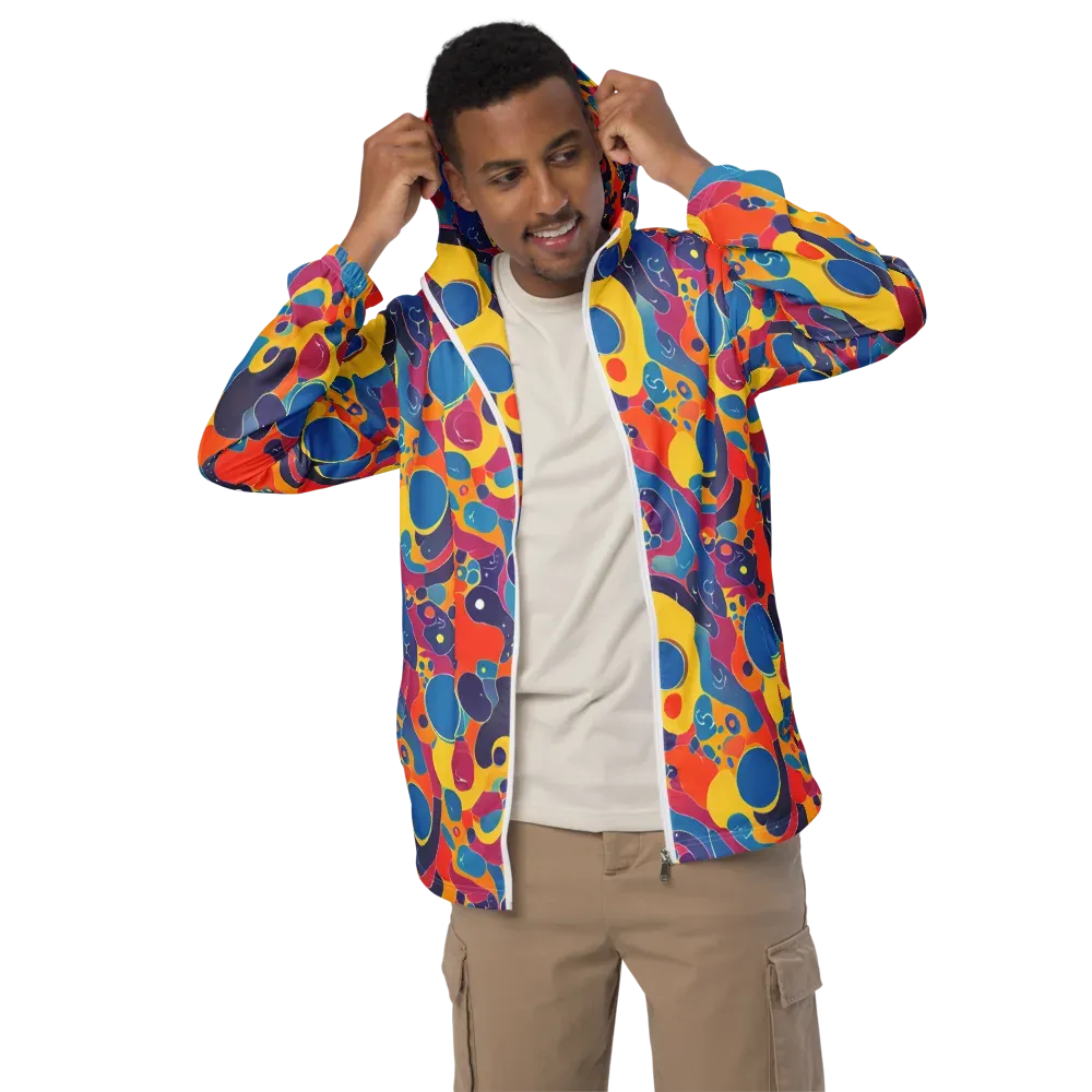 Pop Morphology on Men's Windbreaker — Front