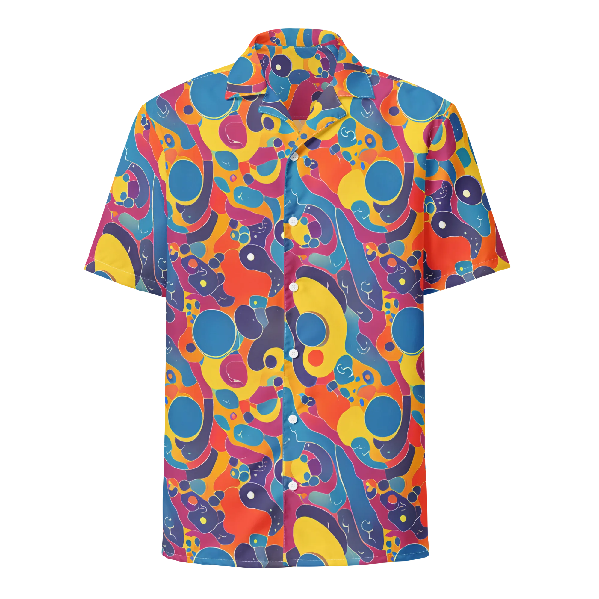 Pop Morphology on Button Shirt — Front
