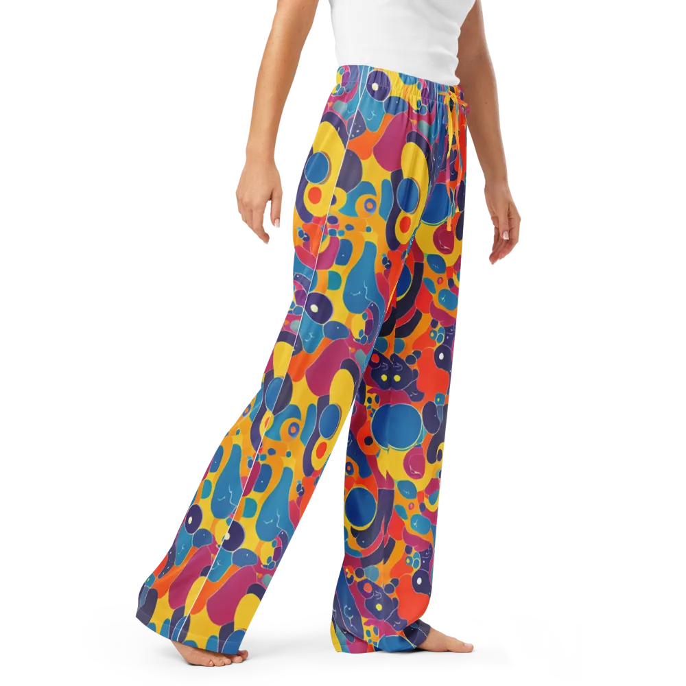 Pop Morphology on Women's Pajama Pants — Right Front