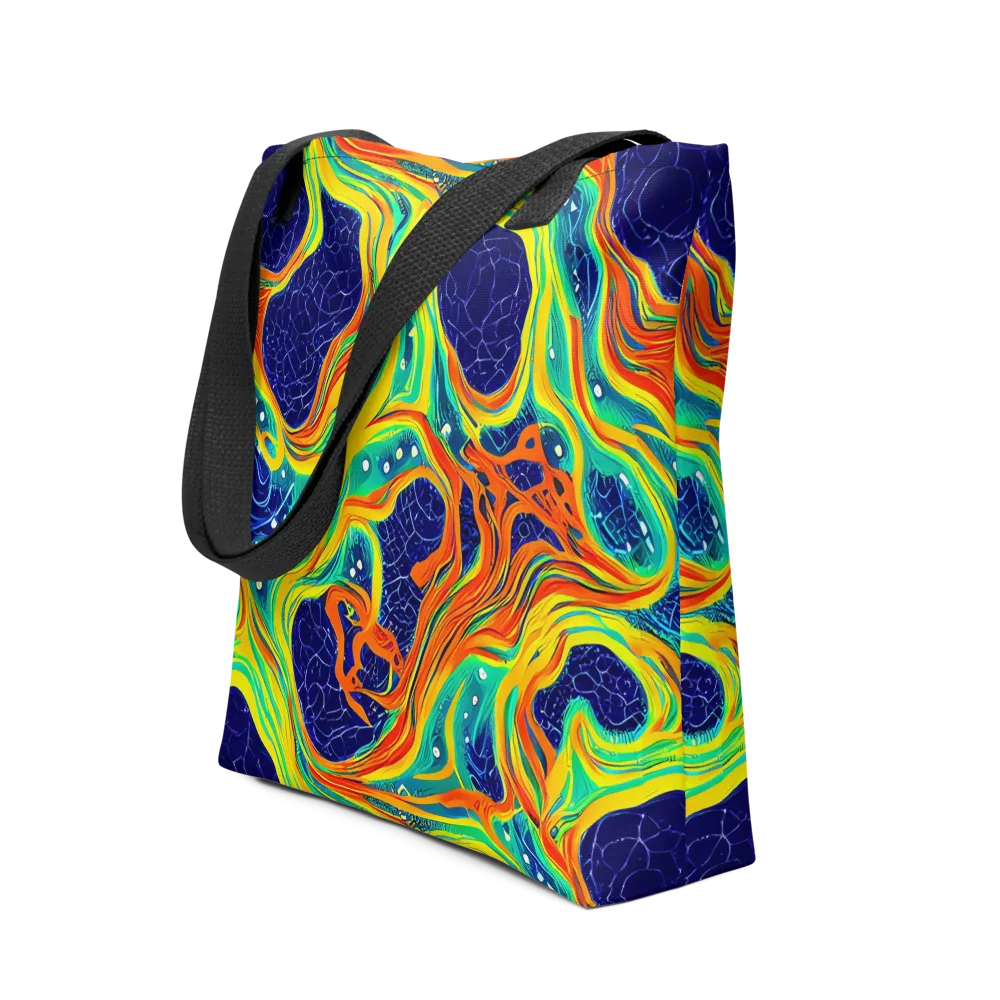Chromatic Coral on Tote Bag — Front