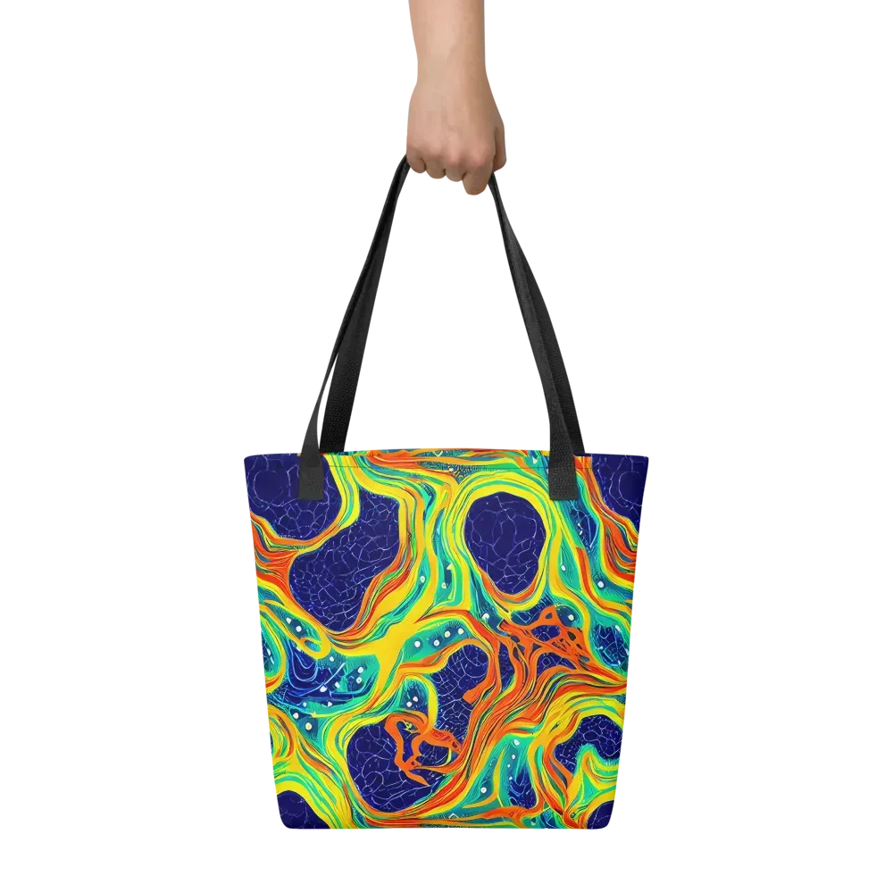 Chromatic Coral on Tote Bag — Front