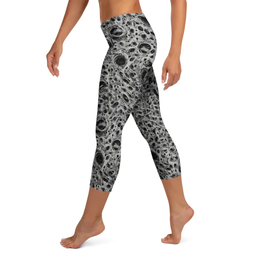 Black Matter on a Capri Leggings