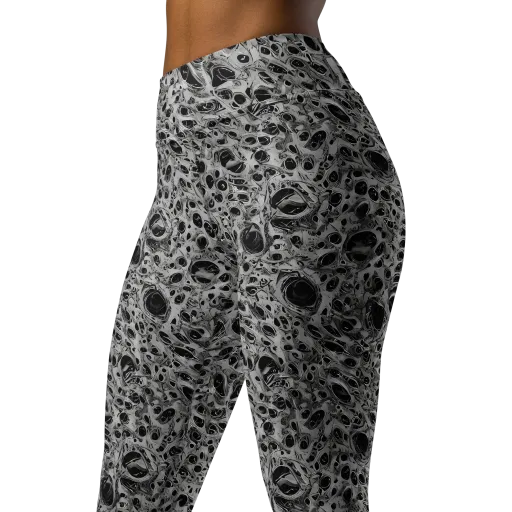 Black Matter on a Yoga Leggings