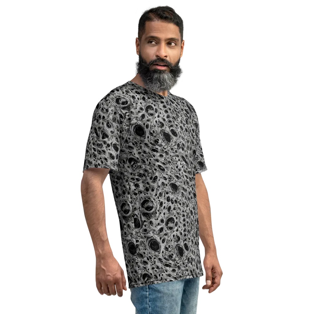 Black Matter on Men's Crew Neck T-Shirt — Right