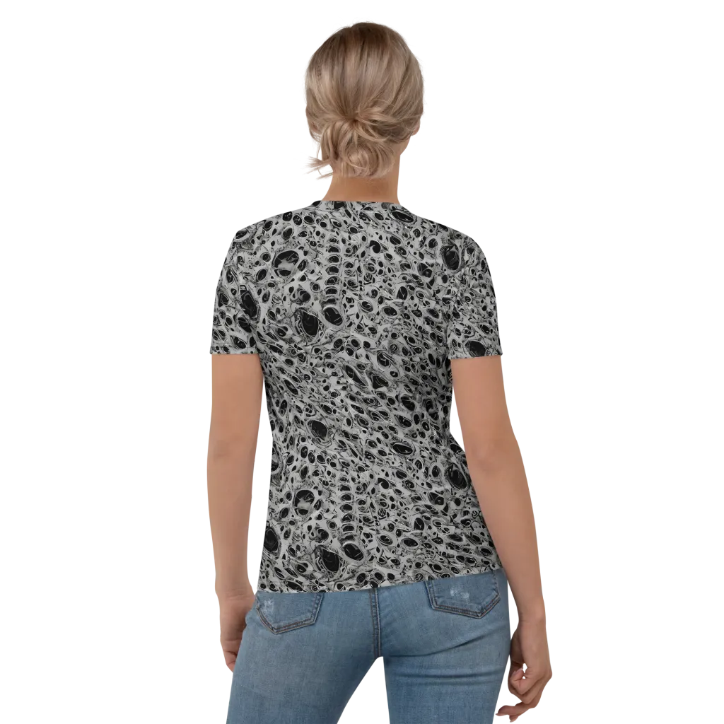 Black Matter on Women's Crew Neck T-Shirt — Back