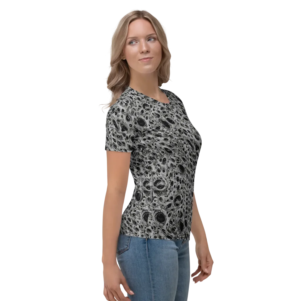 Black Matter on Women's Crew Neck T-Shirt — Right