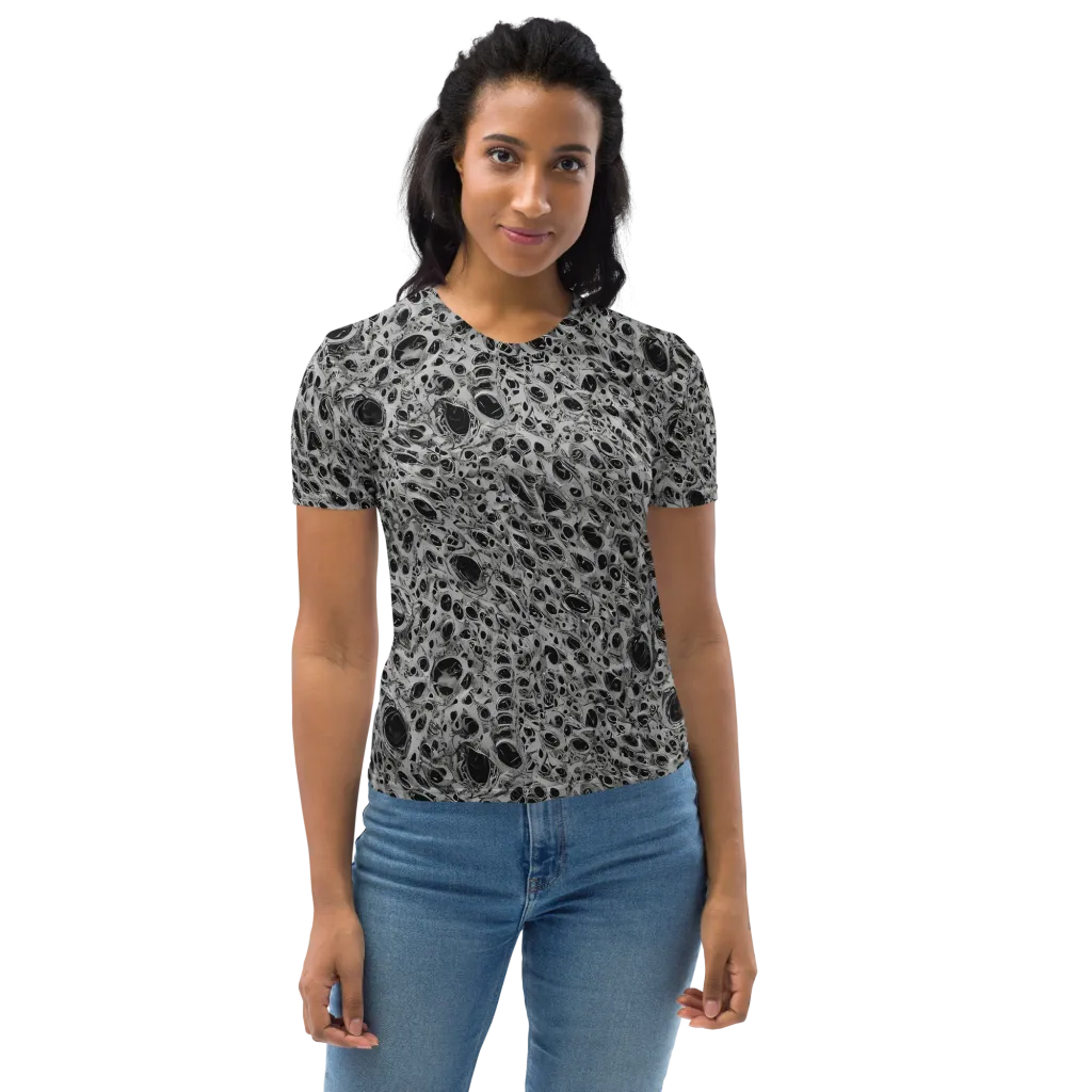 Black Matter on Women's Crew Neck T-Shirt — Front