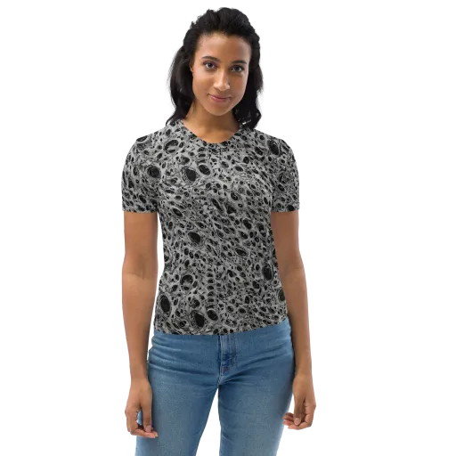 Black Matter on a Women's Crew Neck T-Shirt